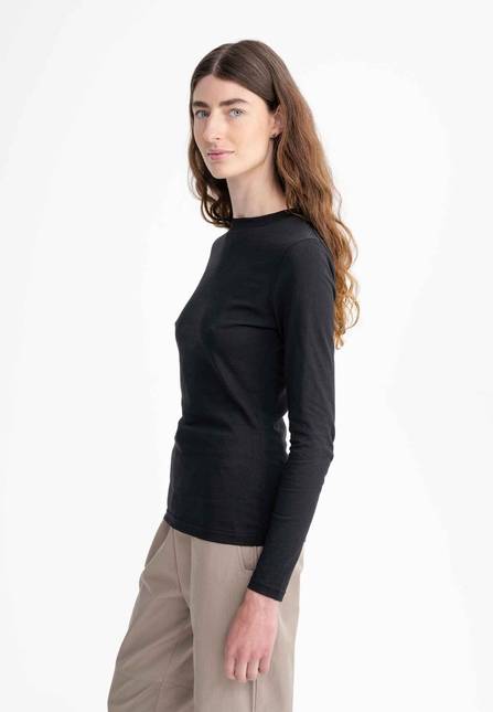 Melawear Damen Basic Langarmshirt DHIVYA Online
