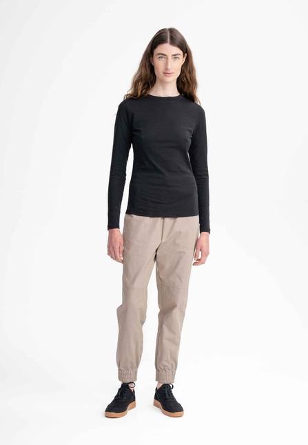 Melawear Damen Basic Langarmshirt DHIVYA Online
