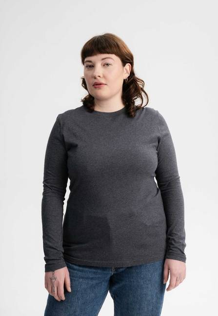 Melawear Damen Basic Langarmshirt DHIVYA Verkauf