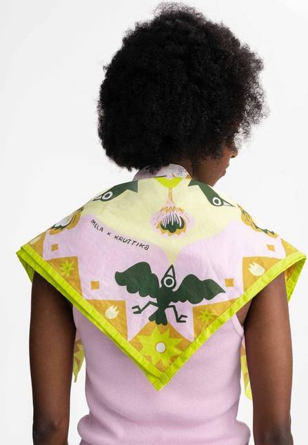 Melawear Unisex Satintuch Artist Edition Kruttika Online Outlet
