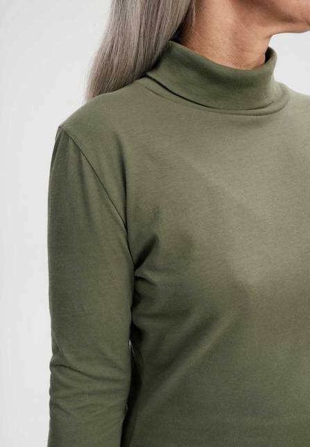 Melawear Damen Turtleneck Shirt ANCHAL Blitzangebot