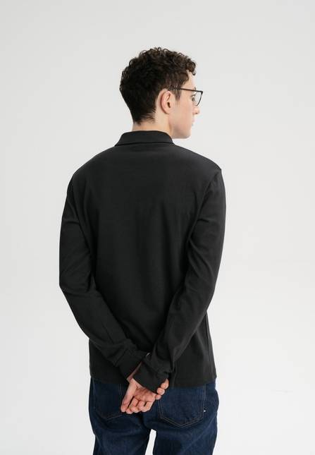 Melawear Herren Langarm Polo Shirt DIVIT Saisonale Angebote