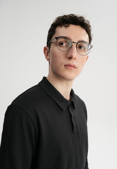 Melawear Herren Langarm Polo Shirt DIVIT Saisonale Angebote
