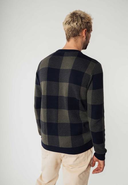 Melawear Jacquard Strickpullover MANAV Nur für heute