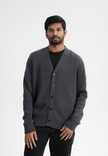 Melawear Jacquard Strick Cardigan JAAPAK Fabrikladen