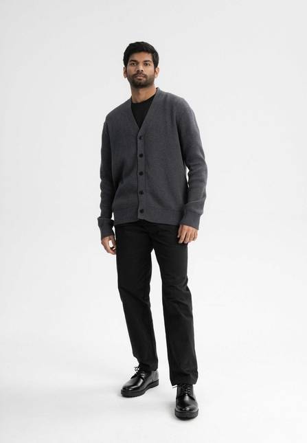 Melawear Jacquard Strick Cardigan JAAPAK Fabrikladen