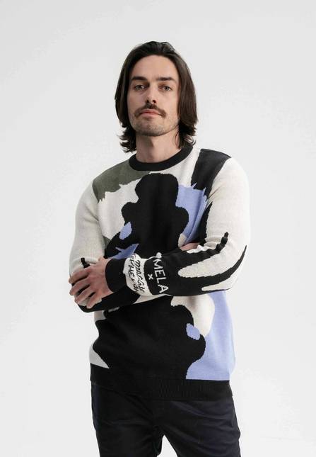 Melawear Jacquard Strickpullover Artist Edition Maggie Begrenzt auf 3 Tage