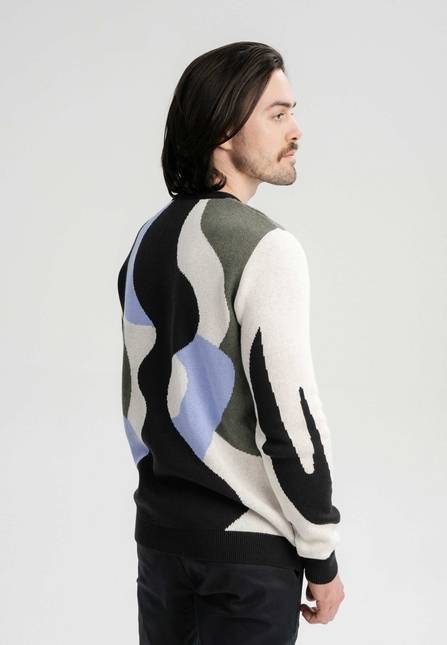 Melawear Jacquard Strickpullover Artist Edition Maggie Begrenzt auf 3 Tage