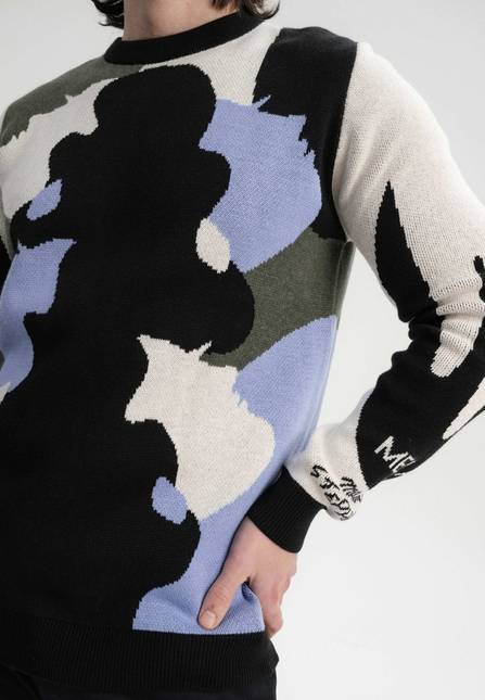 Melawear Jacquard Strickpullover Artist Edition Maggie Begrenzt auf 3 Tage