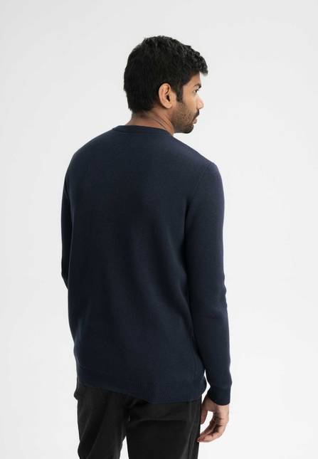 Melawear Jacquard Strickpullover MANAV Speichern exportieren