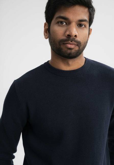 Melawear Jacquard Strickpullover MANAV Speichern exportieren