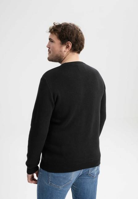Melawear Jacquard Strickpullover MANAV Black Friday Preise