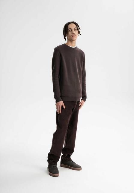 Melawear Jacquard Strickpullover MANAV Im Verkauf