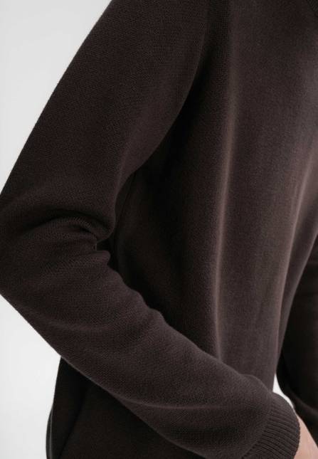 Melawear Jacquard Strickpullover MANAV Im Verkauf