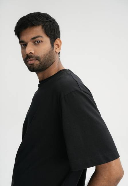 Melawear Oversized T-Shirt schwer BHAJAN Saisonschlussverkauf