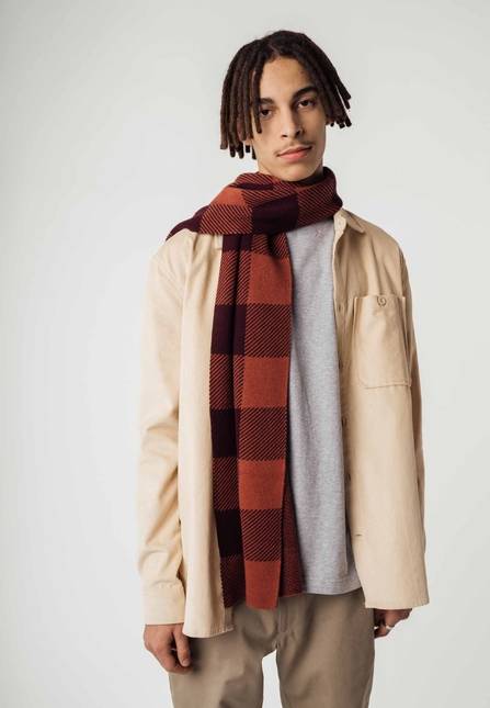 Melawear Jacquard Rippstrick Schal ASMEE Wochenangebot