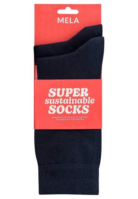 Melawear Socken 2er Pack Basic Nur für heute
