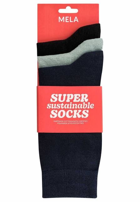 Melawear Socken 3er Pack Basic Super Rabatt