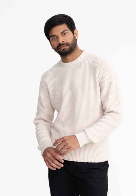 Melawear Strickpullover RAVI 50% Rabatt mit kostenlosem Versand
