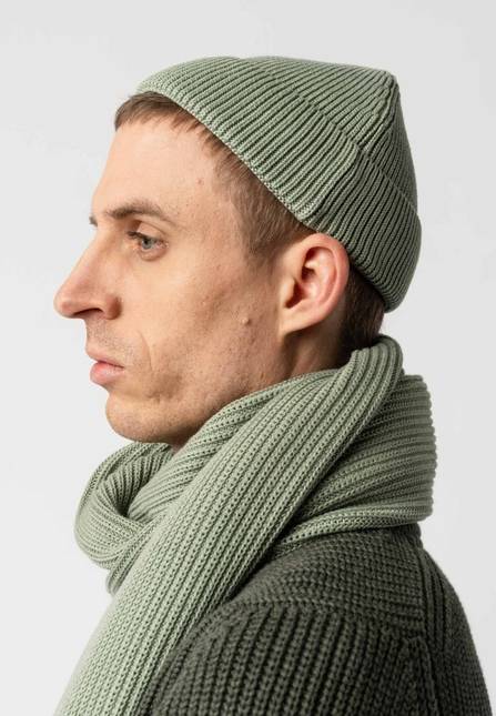 Melawear Unisex Kurze Rippstrick Mütze RAFI Fabrik Onlineshop