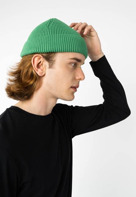 Melawear Unisex Kurze Rippstrick Mütze RAFI Sonderangebot