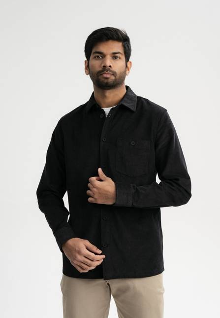 Melawear Cord Hemd NIMIT Online Outlet
