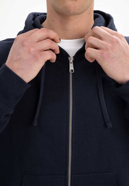 Melawear Hoodiejacke mit Reißverschluss DEVADAS Kostenlose Rückgabe