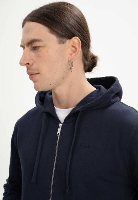 Melawear Hoodiejacke mit Reißverschluss DEVADAS Kostenlose Rückgabe