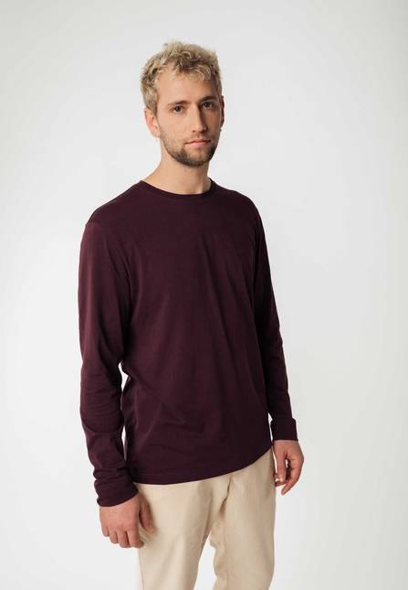 Melawear Basic Langarmshirt JERIN Sonderangebot der Fabrik