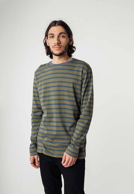 Melawear Basic Langarmshirt JERIN Stripes Bis zu 55% Rabatt