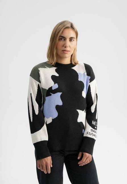 Melawear Jacquard Strickpullover Artist Edition Maggie