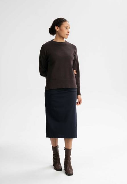 Melawear Jacquard Strickpullover FAIZA Verkauf