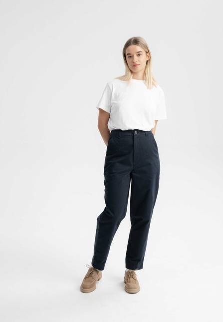Melawear Hose mit hohem Bund und schmal zulaufendem Bein JANAKI Sonderangebot