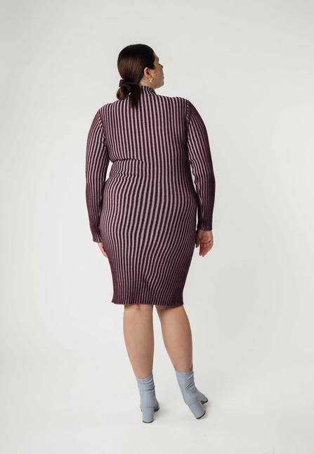 Melawear Rippstrickkleid SHIVANI Online Shopping