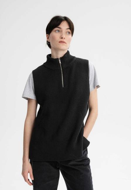 Melawear Rollkragen Strick Pullunder GAMINI Black Friday