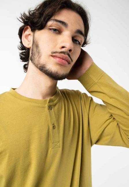Melawear Henley Langarmshirt RAHUL Weihnachtsangebot