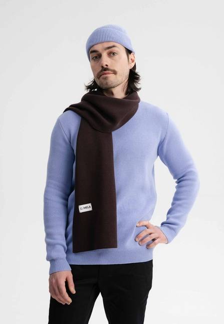 Melawear Jacquard Rippstrick Schal ASMEE Vatertagsangebot