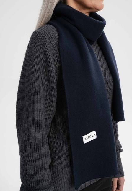 Melawear Jacquard Rippstrick Schal ASMEE Lagerräumung