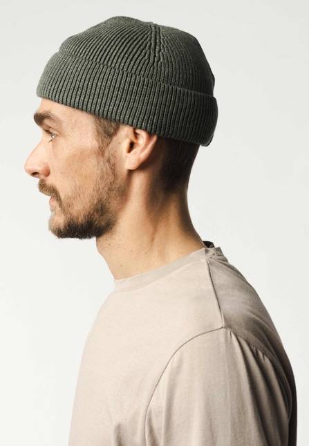 Melawear Unisex Kurze Rippstrick Mütze RAFI