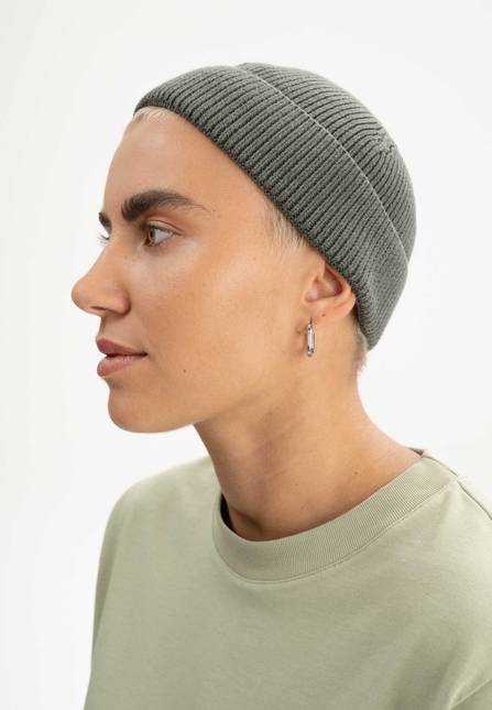 Melawear Unisex Kurze Rippstrick Mütze RAFI Speichern exportieren