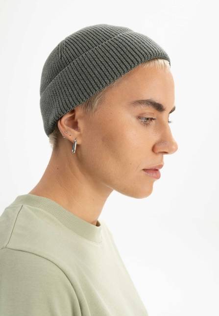 Melawear Unisex Kurze Rippstrick Mütze RAFI Speichern exportieren