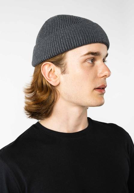 Melawear Unisex Kurze Rippstrick Mütze RAFI Black Friday Preise