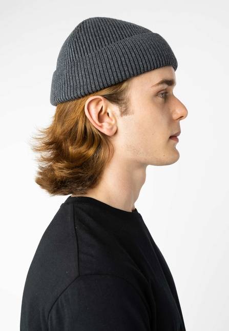 Melawear Unisex Kurze Rippstrick Mütze RAFI Black Friday Preise