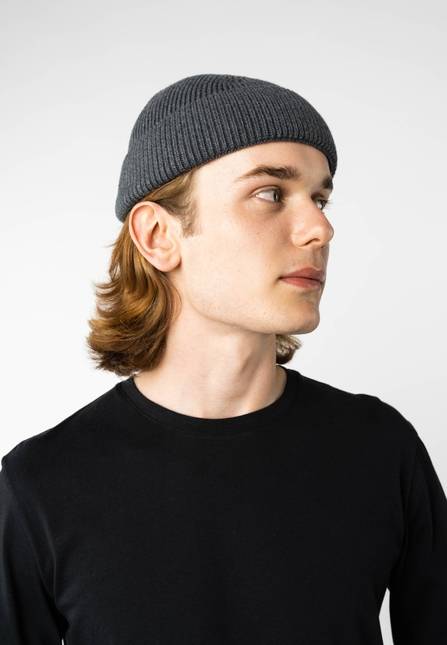 Melawear Unisex Kurze Rippstrick Mütze RAFI Black Friday Preise