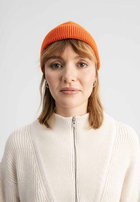 Melawear Unisex Kurze Rippstrick Mütze RAFI Im Verkauf