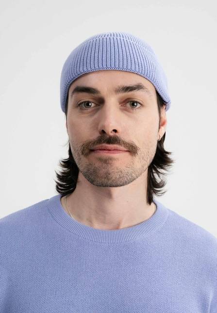 Melawear Unisex Kurze Rippstrick Mütze RAFI zollfrei