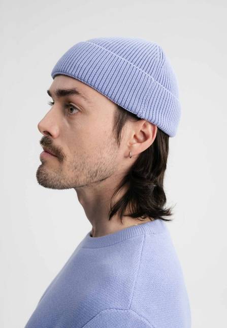Melawear Unisex Kurze Rippstrick Mütze RAFI zollfrei