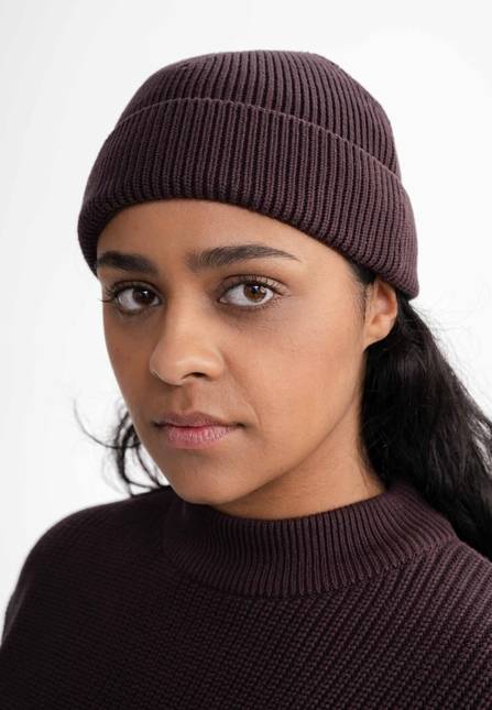 Melawear Unisex Kurze Rippstrick Mütze RAFI 50% Rabatt für begrenzte Zeit