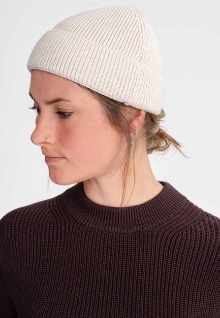 Melawear Unisex Kurze Rippstrick Mütze RAFI
