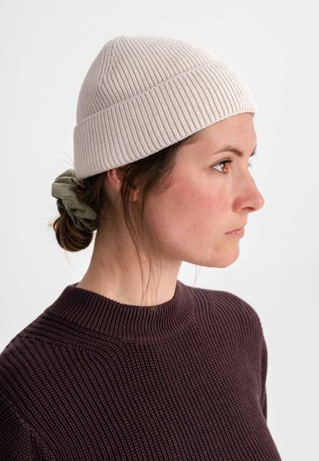 Melawear Unisex Kurze Rippstrick Mütze RAFI 2025